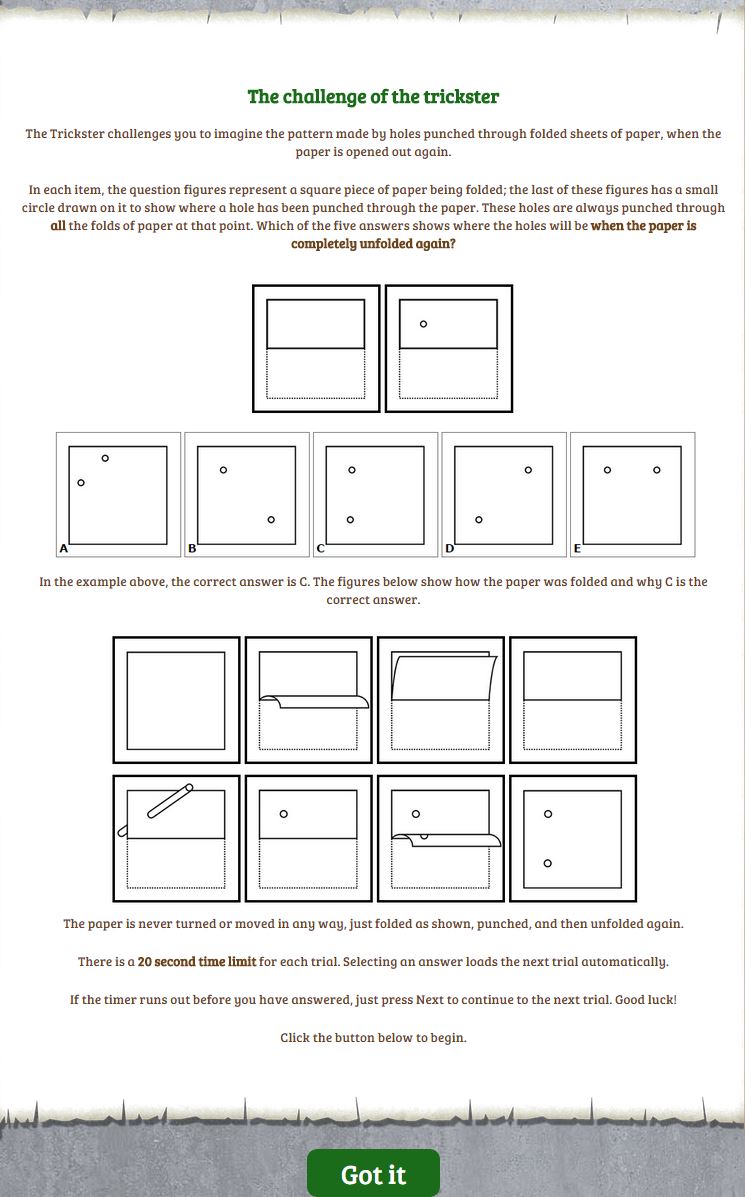 Paper folding instructions