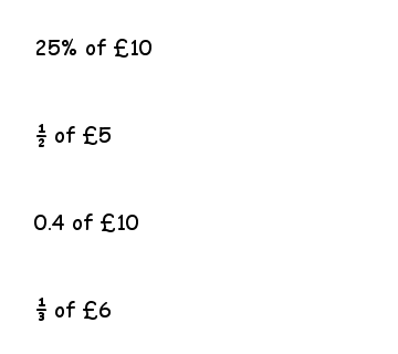 Maths web test item image