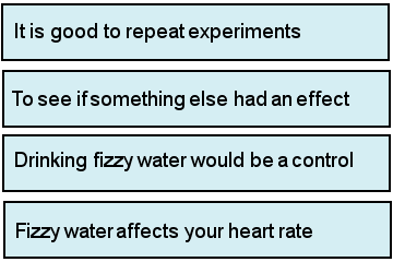 Science test question 11D